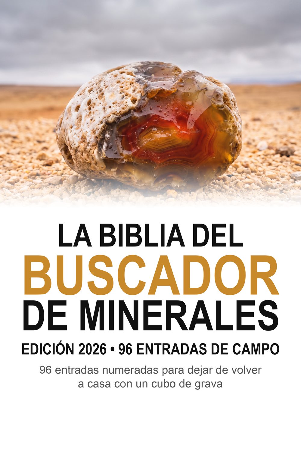 La Biblia del Buscador de Minerales — portada de la edición 2026